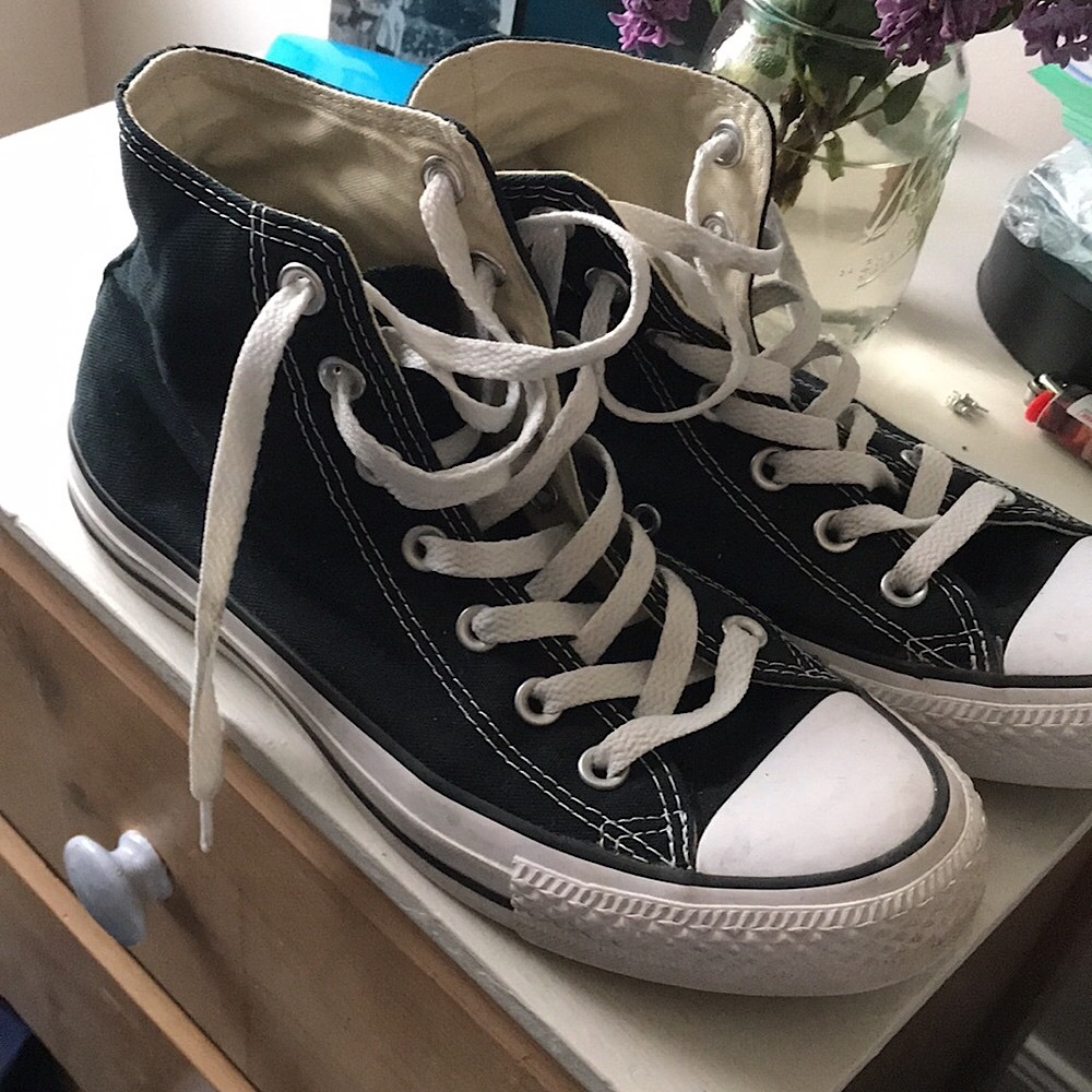 Black Converse High Tops